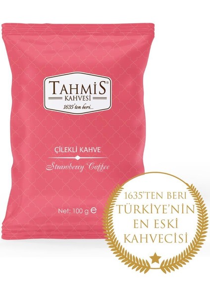 Tek Paket Dağ Çilekli Türk Kahvesi 100 gr