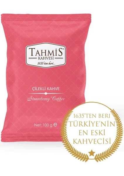 Tek Paket Dağ Çilekli Türk Kahvesi 100 gr