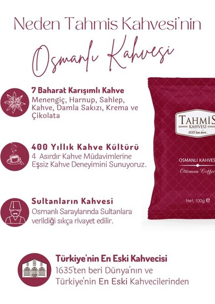 Tek Paket Osmanlı Kahvesi 100 gr