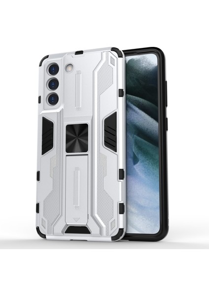 Pc + Tpu Samsung Galaxy S21 Fe - Gümüş