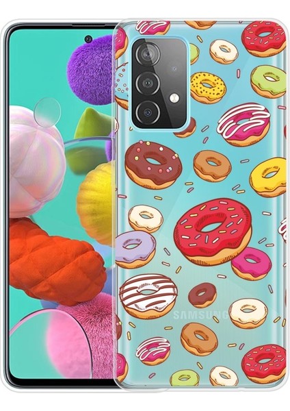 Galaxy A32 4g Için Desenli Baskılı Yumuşak Tpu Telefon Kılıfı (Yurt Dışından)