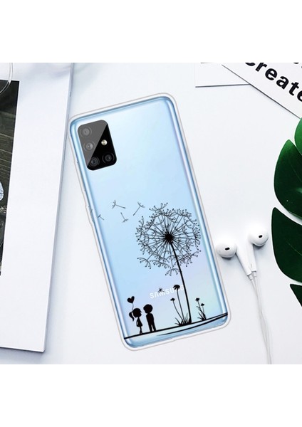 Galaxy A51 Için Desenli Baskılı Tpu Telefon Kılıfı (Yurt Dışından)