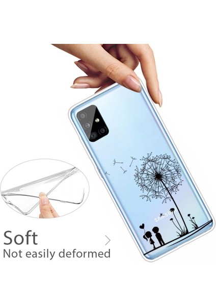 Galaxy A51 Için Desenli Baskılı Tpu Telefon Kılıfı (Yurt Dışından)