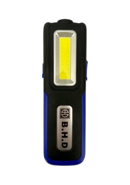 Şarjlı Mıknatıslı Kamp Feneri Lambası Cob LED Işıldak (00357)