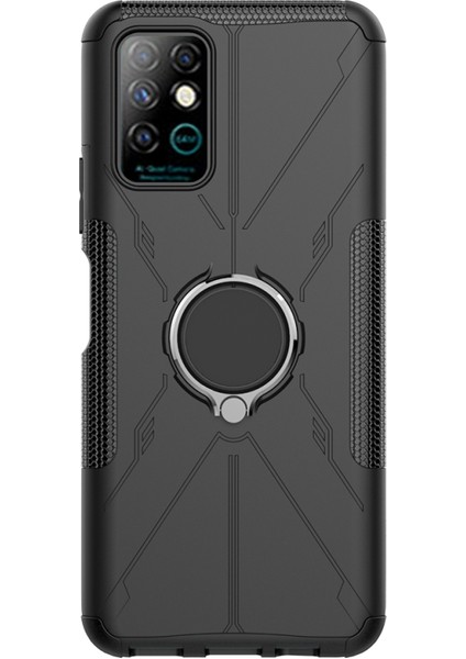 Zshskjınfinix Note 8 Için Zırh Ayı Darbeye Dayanıklı Pc + Halka Tutuculu Tpu Koruyucu Kılıf fiyatları