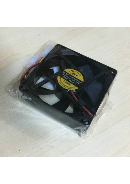 8cm 12 Volt 2 Pinli Molex Power Fan 8 cm Kasa Fanı