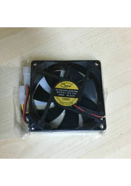8cm 12 Volt 2 Pinli Molex Power Fan 8 cm Kasa Fanı fiyatları
