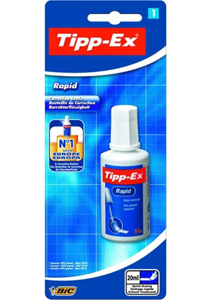 Tipp-Ex Rapid Sıvı Silici Tekli Blister