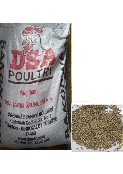 Dsa Etlik Piliç Yemi  5 Kg Pelet