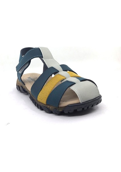 Laci Sarı Erkek Çocuk Yazlık Sandalet Ayakkabı
