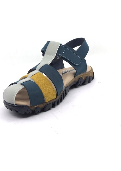 Laci Sarı Erkek Çocuk Yazlık Sandalet Ayakkabı