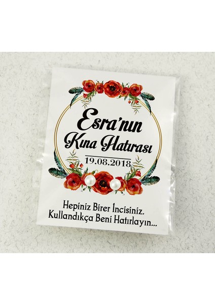 25 Adet Inci Küpeli Söz, Nişan, Kına Hediyesi Hediyelik