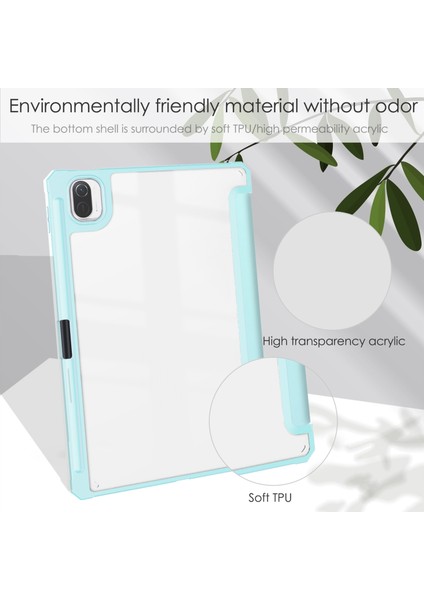 Xiaomi Pad 5/5 Pro Için Tpu + Pu Deri Kılıf (Yurt Dışından)