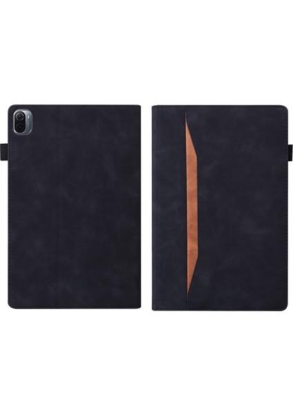 Xiaomi Mi Pad 5/5 Pro Için Deri Tablet Kılıfı -Siyah (Yurt Dışından)