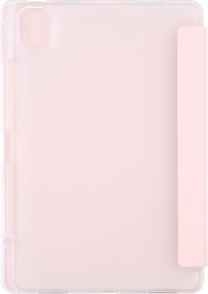 Xiaomi Mi Pad 5 Için Şeffaf Arka Kapak Deri Tablet Kılıfı -Pembe (Yurt Dışından) modelleri