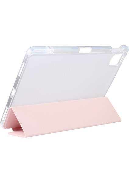 Xiaomi Mi Pad 5 Için Şeffaf Arka Kapak Deri Tablet Kılıfı -Pembe (Yurt Dışından) indirimleri