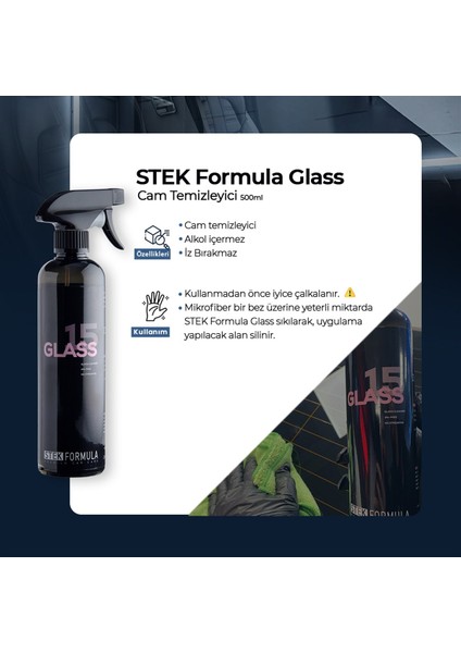 Glass- Cam Temizleyici 500ML