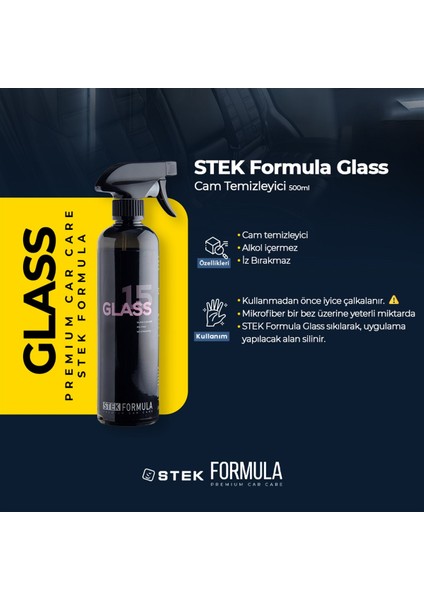 Glass- Cam Temizleyici 500ML