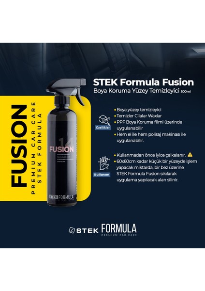 Fusion- Boya Koruma Yüzey Temizleyici 500ML