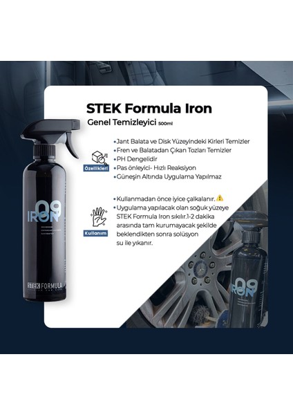 Iron- Demir Tozu Temizleyici 500ML