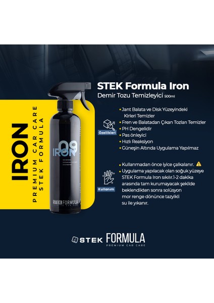 Iron- Demir Tozu Temizleyici 500ML