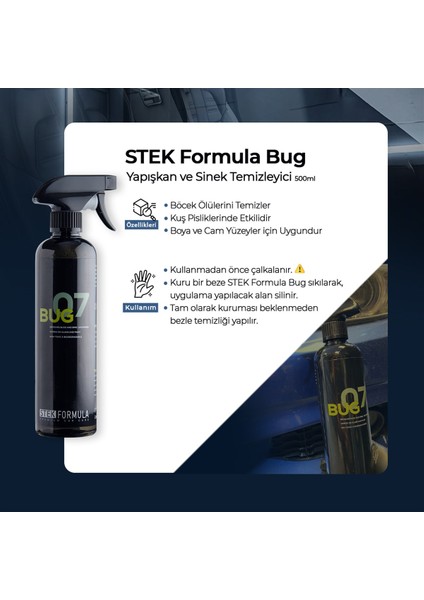 Bug- Yapışkan ve Sinek Temizleyici 500ML