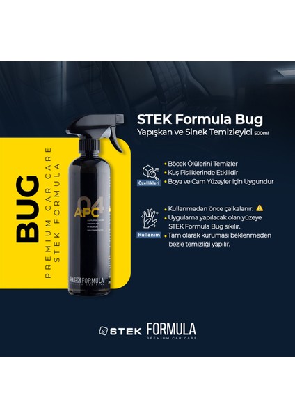 Bug- Yapışkan ve Sinek Temizleyici 500ML