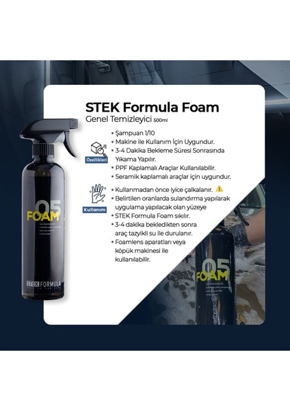 Foam- Ph Dengeli Ön Yıkama Köpüğü 500ML