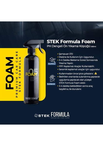 Foam- Ph Dengeli Ön Yıkama Köpüğü 500ML