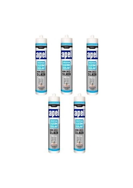 SS701 Silikon - Şeffaf 280G/250ML - 5'li