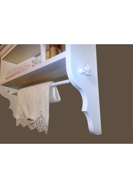 Açık Raflı Banyo Dolabı
