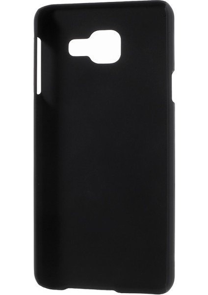 Galaxy A3 SM-A310F (2016) Için Sert Kauçuk Telefon Kılıfı - Siyah (Yurt Dışından)
