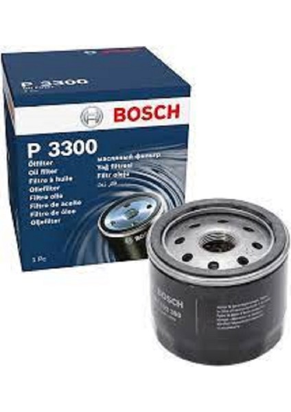 Filtre Marketi Bosch P3300 0 451 103 300 Fiat Renault Yağ Filtresi