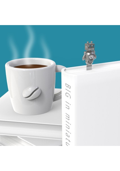 Robot Kitap Ayracı Gümüş indirimleri