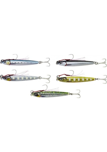 3D Jig Minnow 8 gr 5,4 cm Suni Yem