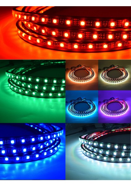 Araç Altı LED Kiti Sese Duyarlı Mobil Uygulama Kontrollü LED App Kontrollü LED Xenon Kit