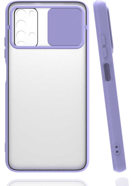 Xiaomi Poco M3 Kılıf Kamera Kapatmalı Lensi Case