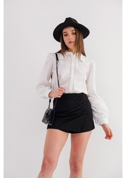 Balon Kollu Vintage Gömlek fırsatları