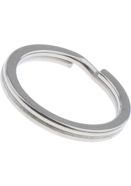 5 Adet Titanyum Anahtarlık Bölünmüş Yüzük Anahtarlık Tutucu Asılı Döngü 25MM Gümüş (Yurt Dışından) fırsatları