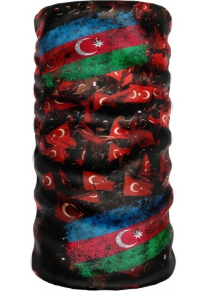Extreme Sporlar ve Motorsiklet Kullanıcılarına Özel Motocycle Desenli Boyunluk Bandana Balaclava