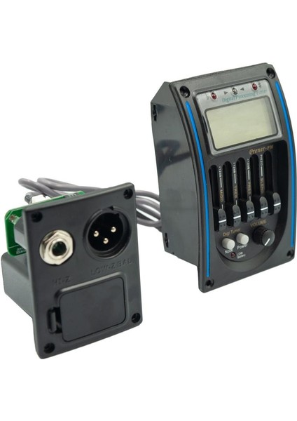 Akustik Halk Gitar Pickup Preamps Ekolayzır 5 Band Eq Pickup Tuner(Yurt Dışından)
