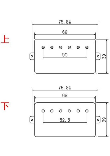 Lp Gitar Aksesuarları Için Altın Mühürlü Humbucker Pickup Set Yeni fırsatları