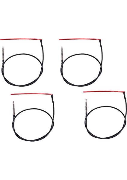 Akustik Halk Gitar Aksesuarı Için Eyer Piezo Pickup Altında 4 Adet