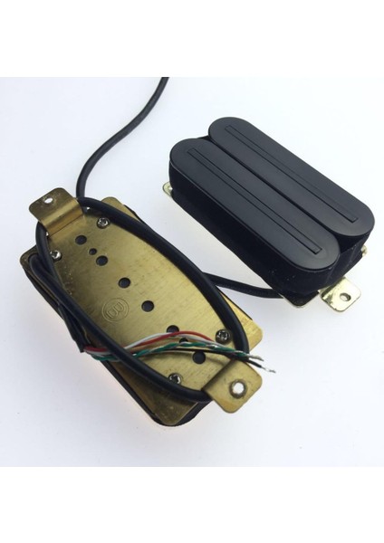 2xelektrik Gitar Parçaları Çift Raylı Çift Bobin Humbucker Pickup Değiştirme