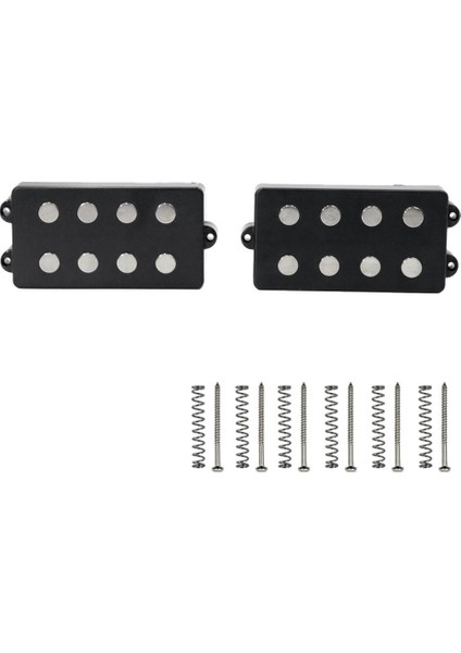 2x Akustik Elektro Gitar 4 Dize Bass Humbucker Pickup Bass Parçası Dikmek fırsatları