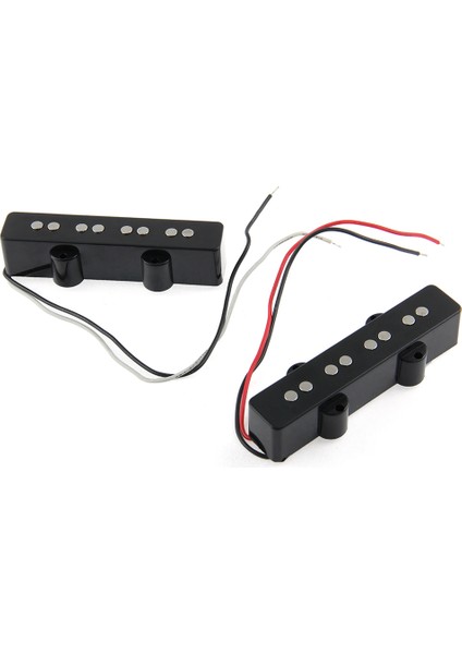 Jb Bas Gitar Parçaları Için 2 Parça 4-String Gürültüsüz Açık Stil Pickup