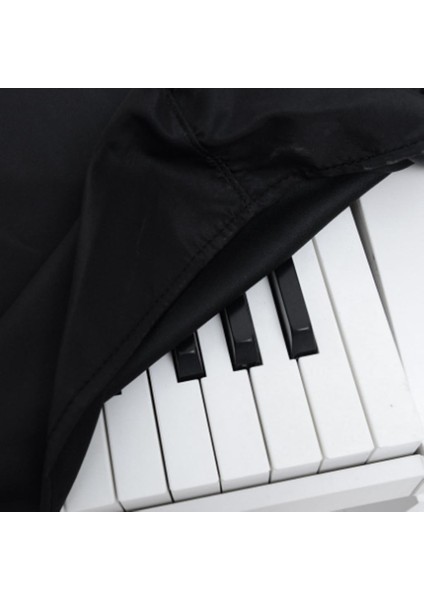 1 Parça Elektronik Piyano Klavye Ipli Kapak Piyano Parçaları Siyah indirimleri