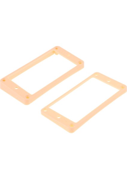 Kavisli Humbucker Pikapları Çerçeveleri Montaj Yüzükler Lp Gitar Parçaları Krem