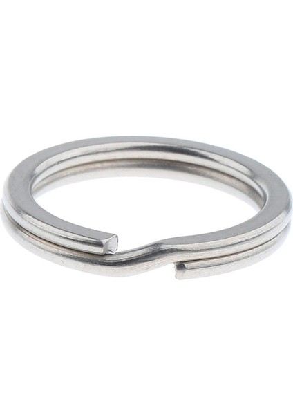 5 Adet Titanyum Anahtarlık Bölünmüş Yüzük Anahtarlık Tutucu Asılı Döngü 18MM Gümüş (Yurt Dışından) modelleri