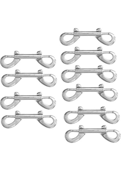 10 Adet Tekne Yelken Çift Uç Yapış Kanca Klipler Anahtar Tutucu 9X2CM (Yurt Dışından)